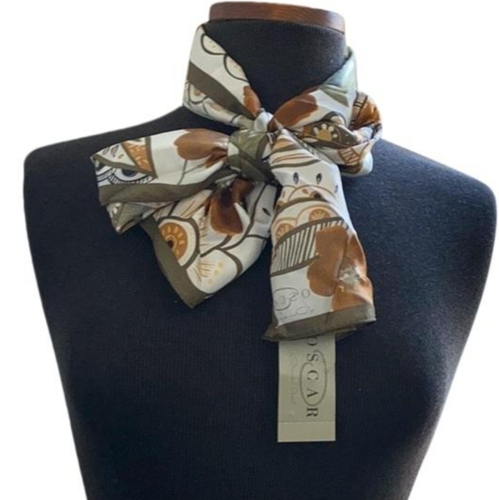 Authentic Oscar de La Renta scarf